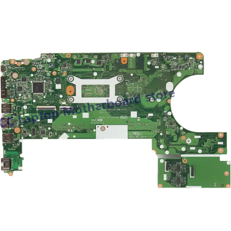 

NM-D271 Mainboard For Lenovo ThinkPad L14 Gen 2 L15 Gen 2 Laptop Motherboard With I3/I5/I7-11th Gen CPU 100% Tested Working Well