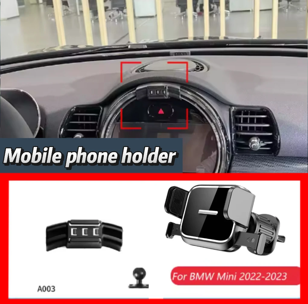 

Car Phone Holder For BMW Mini JCW Cooper CLUBMAN F57 F60 2022-2023 Phone Holder Car Mobile Bracket Base Accessories Telephone