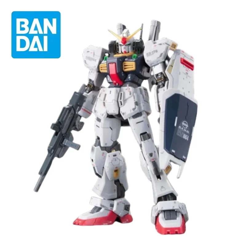 Genuine Bandai Anime Gundam MK-II A.E.U.G. RX-178 RG 1/144 Assembled Model Toys Action Figure Gifts Collection Decoration Boys