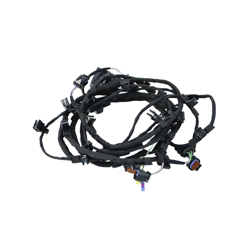 Front Bumper Cable Black Front Wiring Harness OEM 4M0971095AF Replacement Installation Quick To Install Easy To Use
