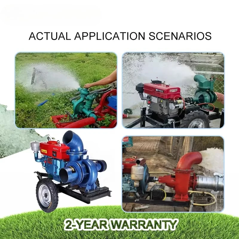 High Pressure 10 120 Self-Priming Farming Engine Water Pump 4 6 8 10 Inch Farm Irrigation Sprinkler Agriculture Pump view 2