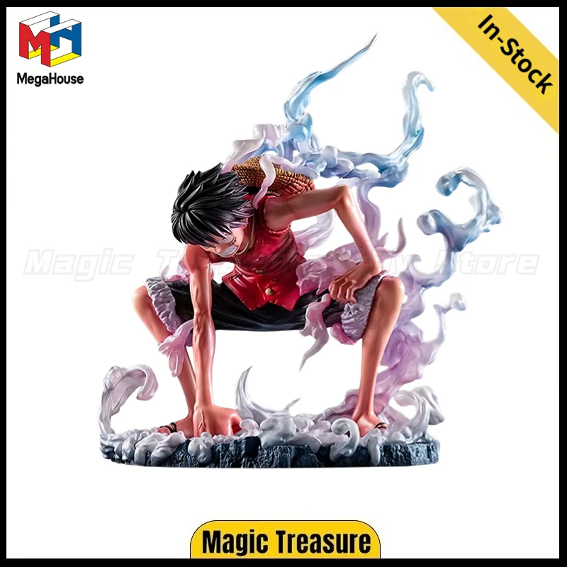 

【In stock】Original MegaHouse POP ONE PIECE Monkey D. Luffy Toy Gift