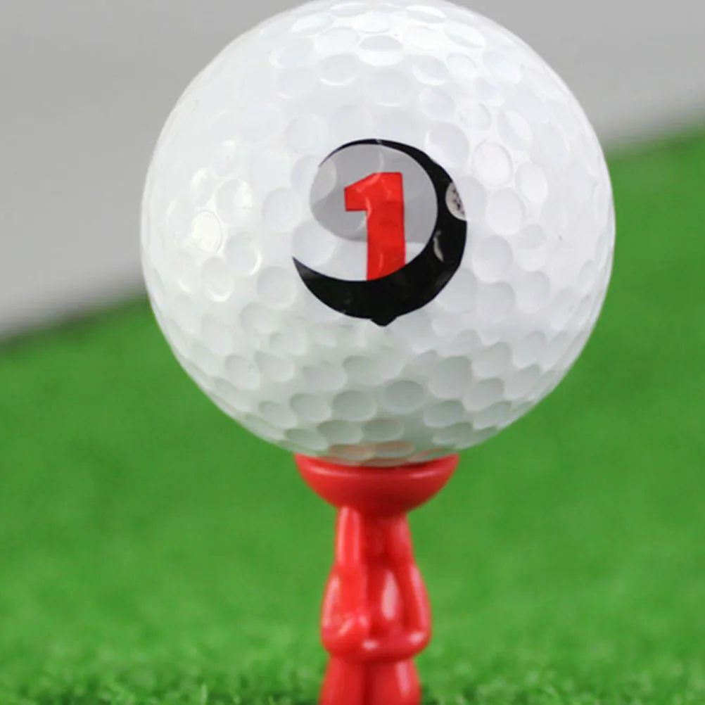 

24Pcs Golf Accessories Plastic Golf Tees Sturdy Replaceable Spikes for Training Driving Range Lightweight Convenient Carry