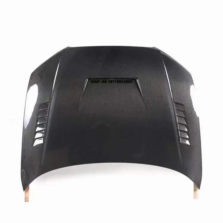 

New Carbon Fiber Hood for A3 (2018-2020)-Screw-On Installation with Screws Black