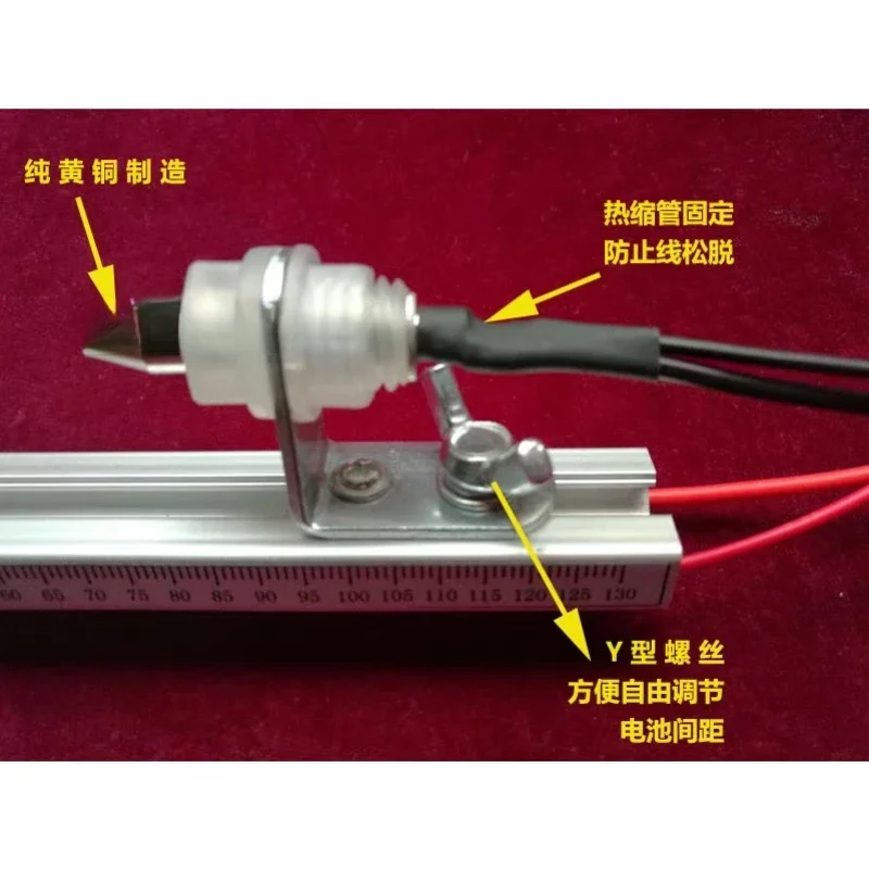 18650 Battery Four-wire Test Stand 26650 Capacity Tester Seat Battery Fixture AA Internal Resistance Tester Bracket