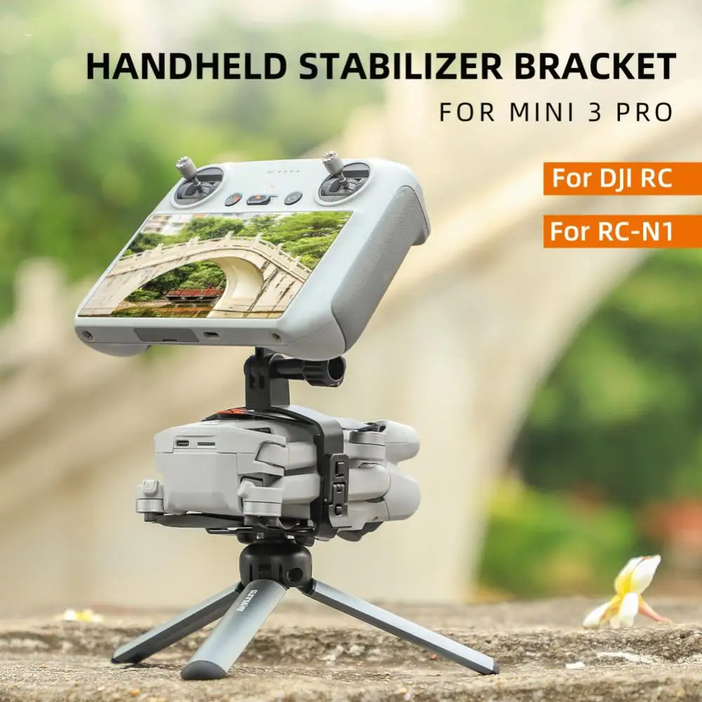 Photography Device Bracket Accessories Tello Drone Accessories Fixed Grip For Mini 3 Handheld Stand Camera