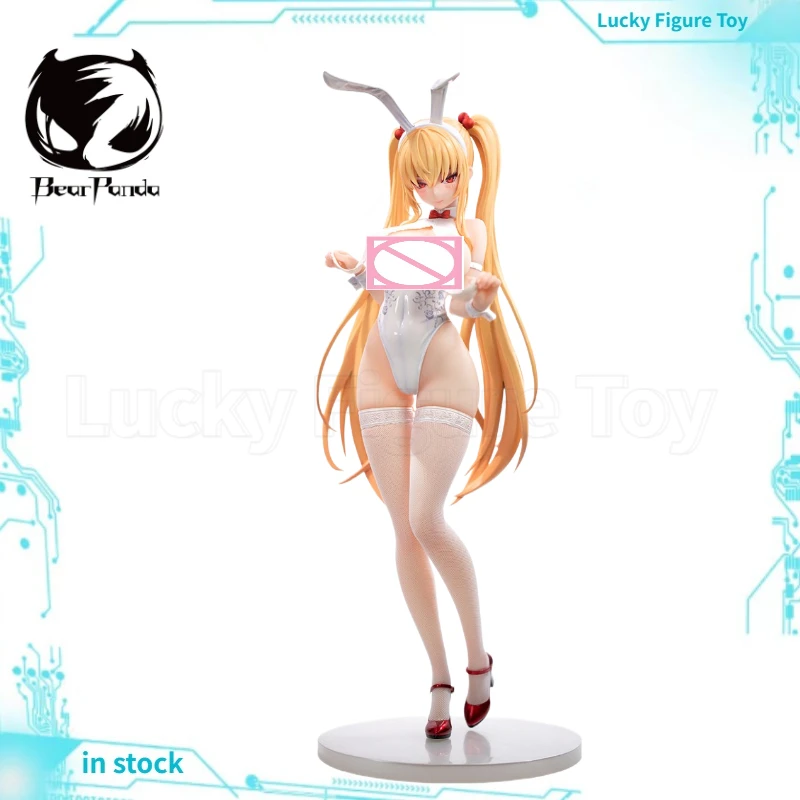 

【Оригинал】BearPanda Little Sayuri, масштаб 1/4, чулки с кроликом для девочек/температурная краска/коллекционные модели с закрытыми глазами