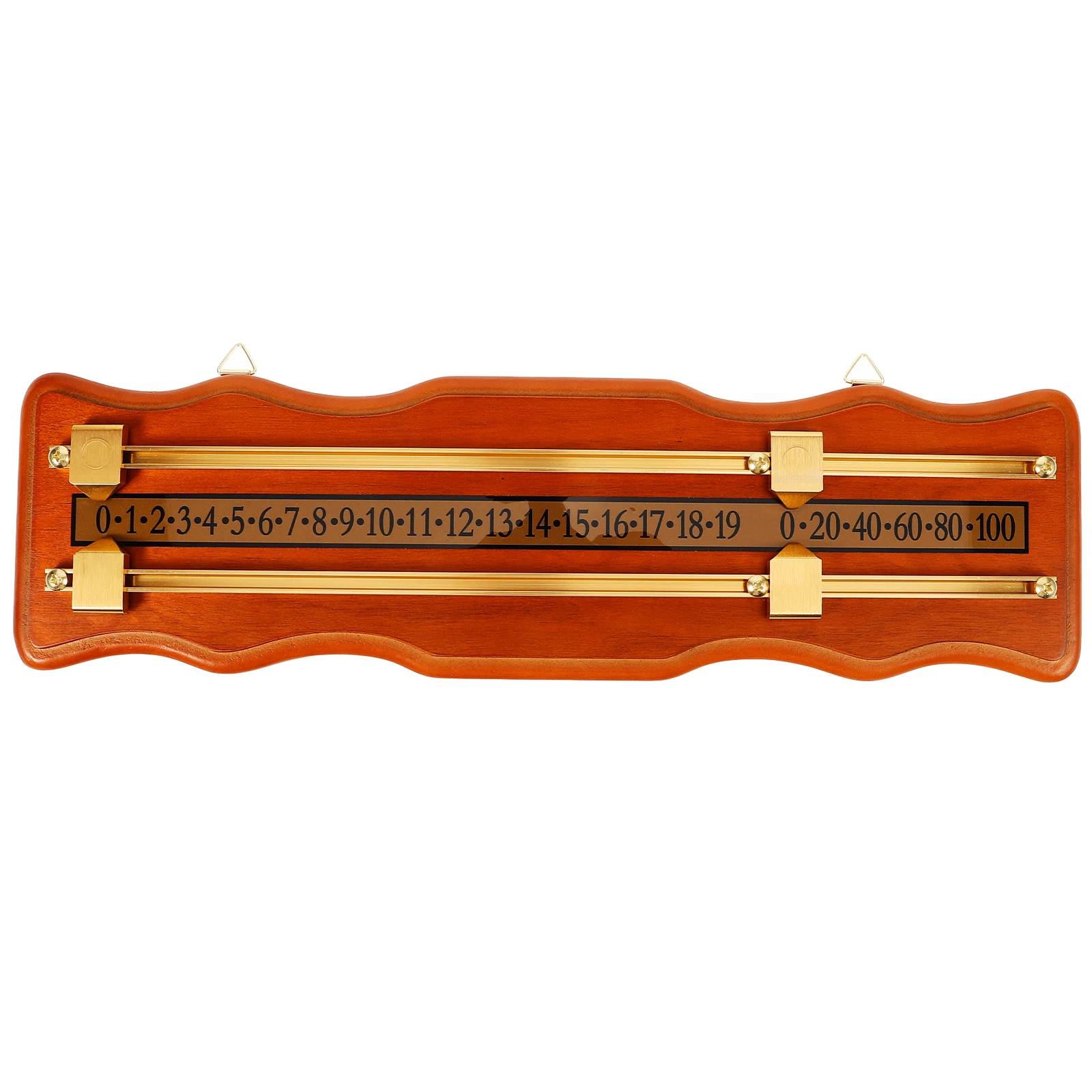 

1 set 1 Set Portable Snooker Scoreboard Pool Table Score Keeper Competition Scoreboard Density Board Metal Design Reusable Score