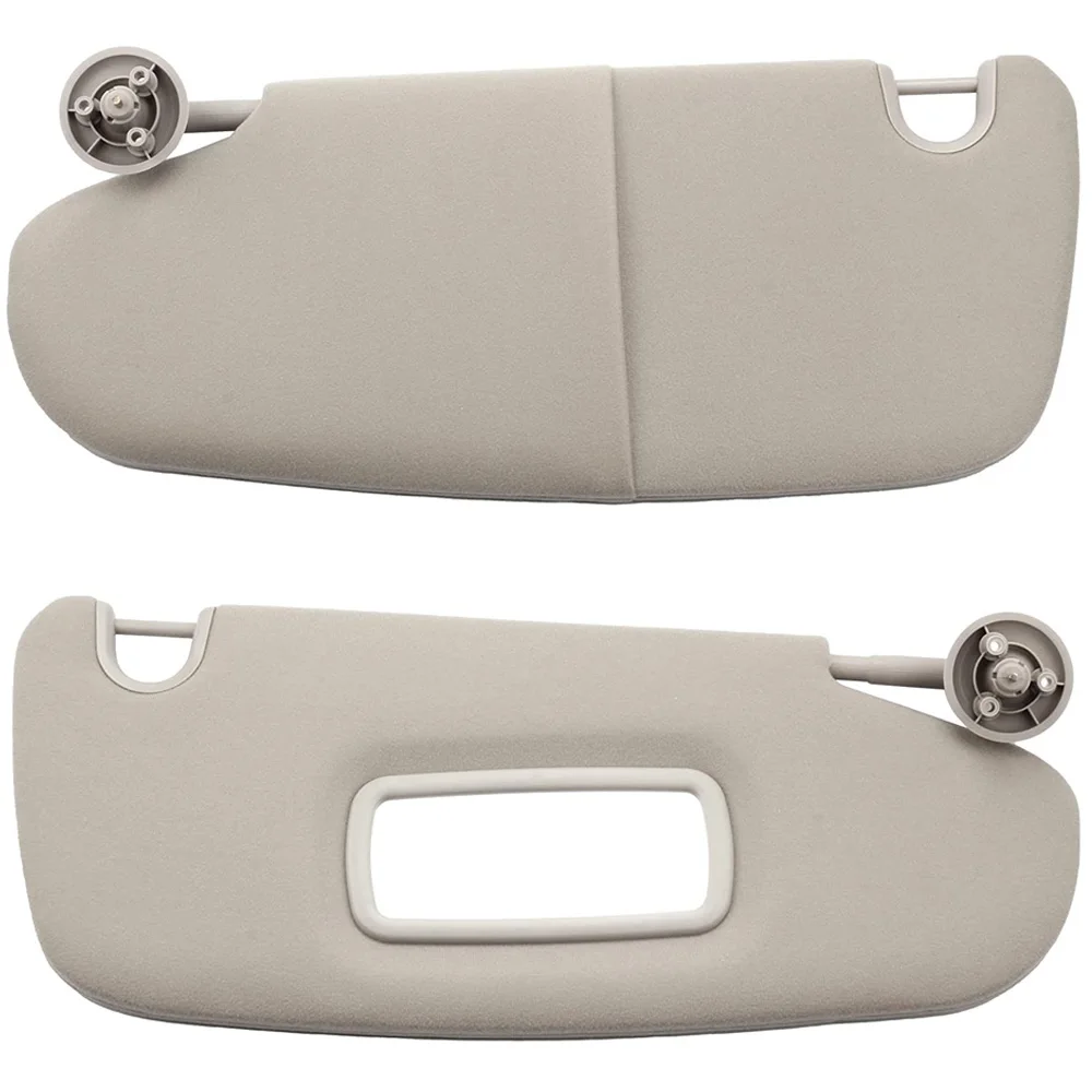 

Tan Driver+Passenger Side Sun Visor For Dodge Ram 1500 2500 3500 2002-2009