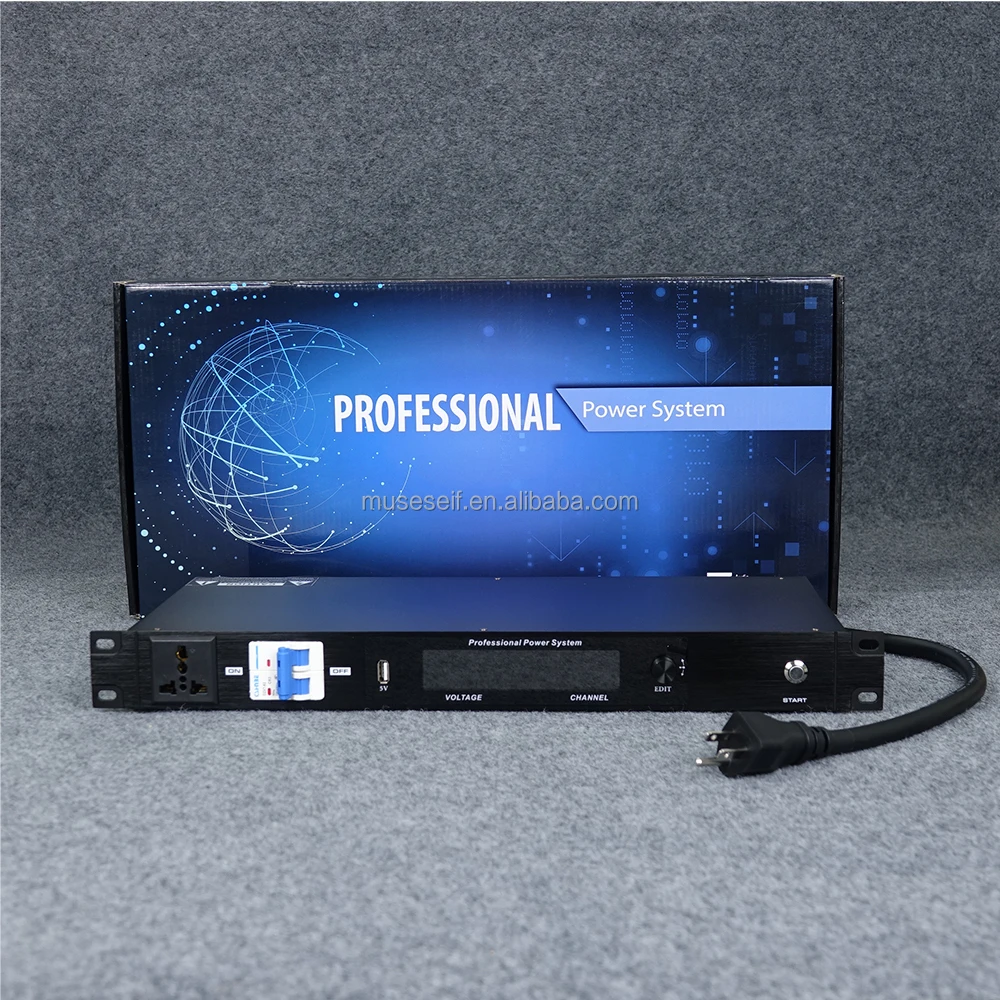 Wyjątkowy E/PK-100 Hurtowy Niezależny Przełącznik Powietrzny 8-kanałowy Sekwencer Zasilania