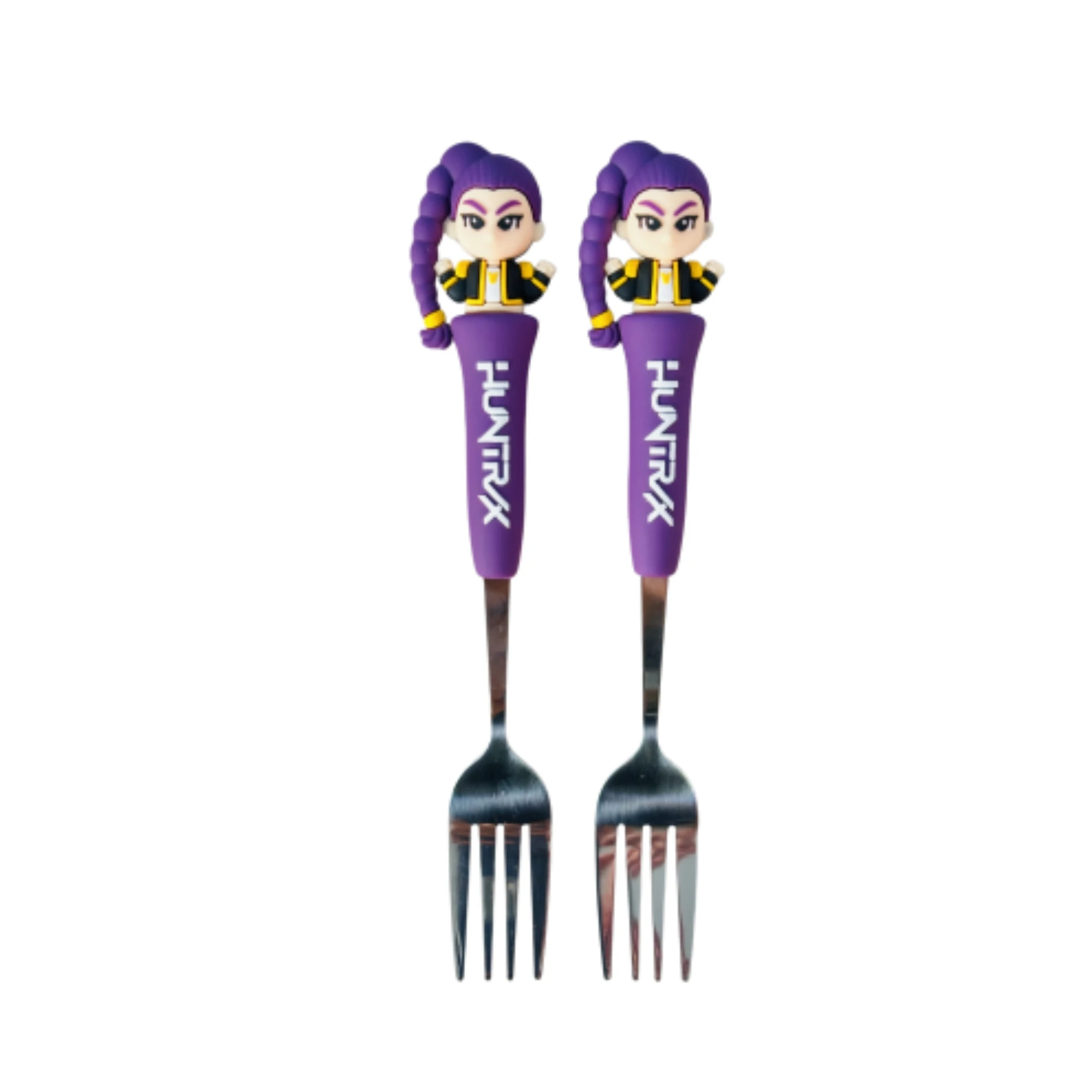 Anime Hunters Girls Lumi Mila Zoi Lepel Vork 304 RVS Bestek Schattig Cartoonfiguur Verjaardag Kerstcadeau Voor Fans