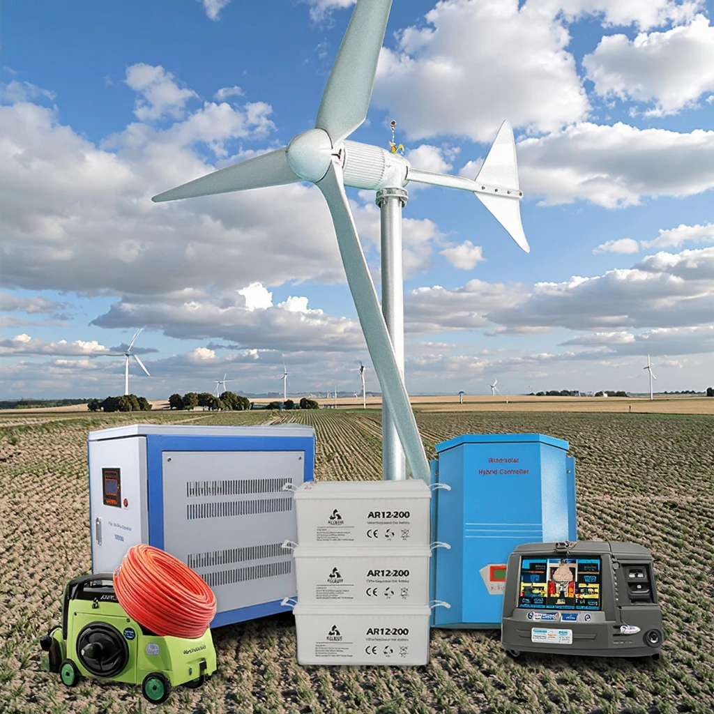 CE MPPT Germany France UK 10KW windmill generator aluminum shell 20KW  wind turbine with permanent magnet generator