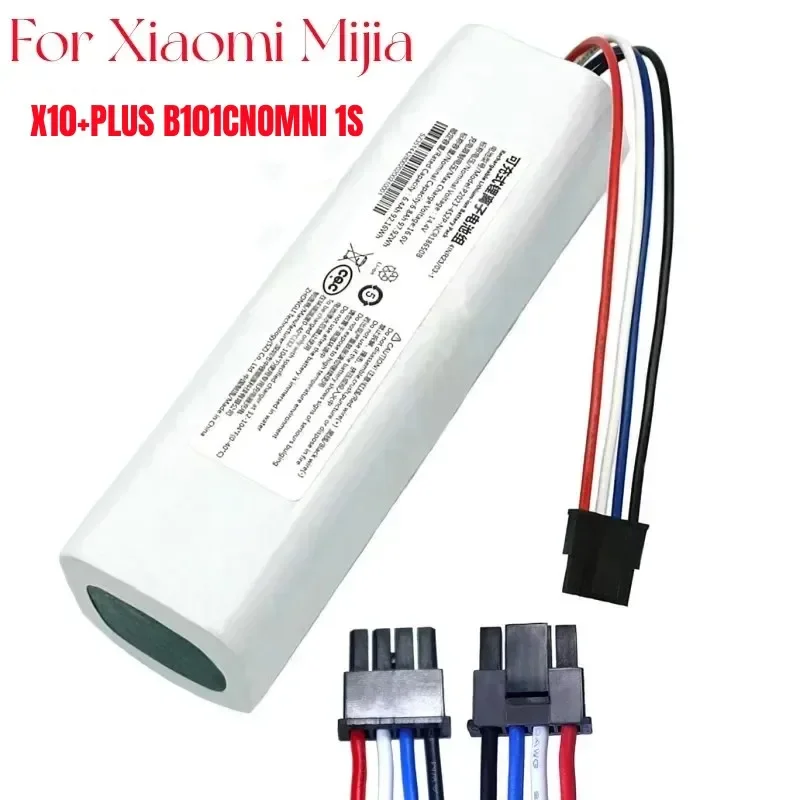 14.4V 6800mAh Replacement Battery X10+PLUS B101CN OMNI 1S for Xiaomi Mijia Mi Sweeping Mopping Robot Vacuum Cleaner