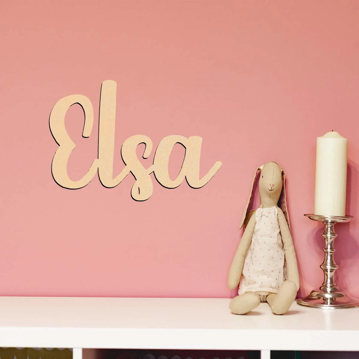 1 قطعة ديكور المنزل إلسا مثال مخصص اسم لوحة خشبية المواد الخشبية قطع الليزر علامة توجيه عمودي ديكور معلق للباب