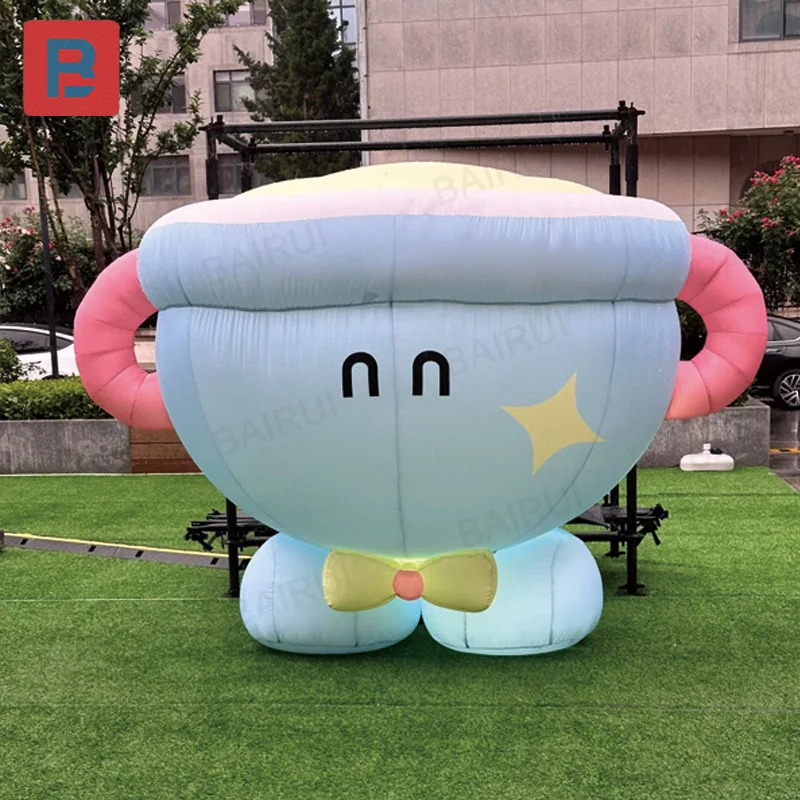 

Inflatable dolls, with blowers, for outdoor mall and square event decoration props