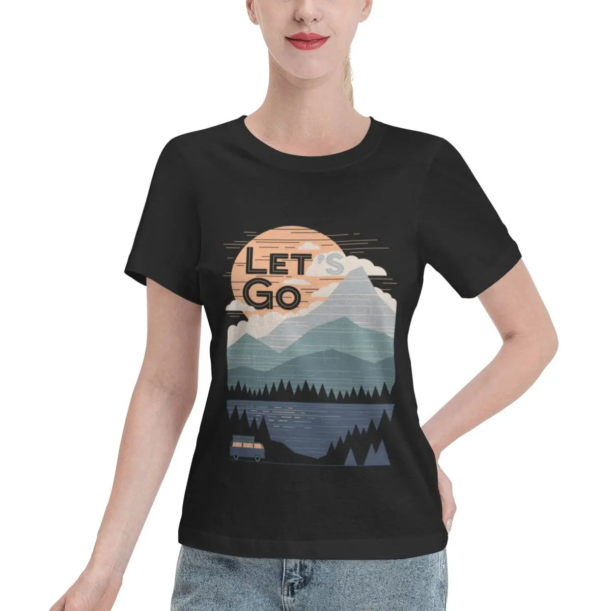 Must Have Let S Go Women's T-shirt Comfy Wear Female Everyday Wear