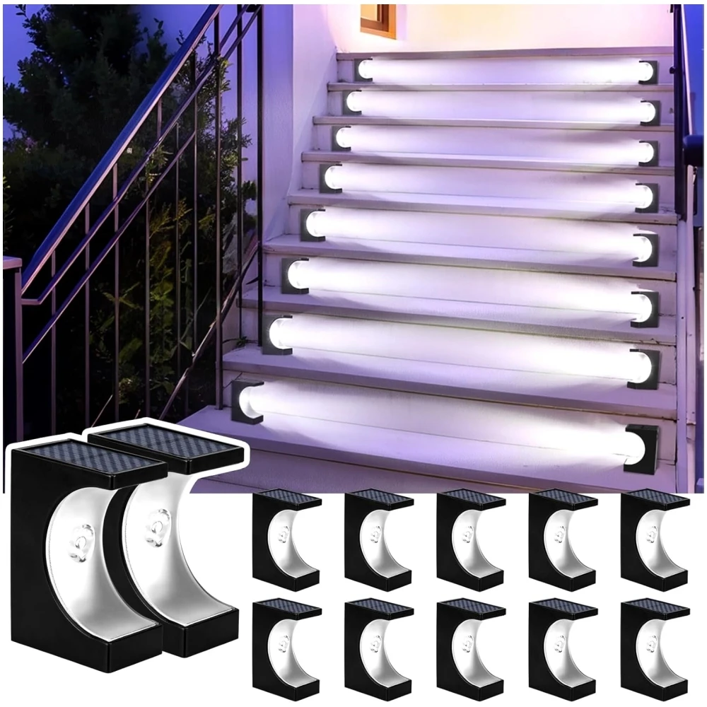 

Садовый светодиодный светильник для лестницы, уличный светильник IP67, водонепроницаемый декоративный светильник, декор, наружное освещение для наружной садовой дорожки