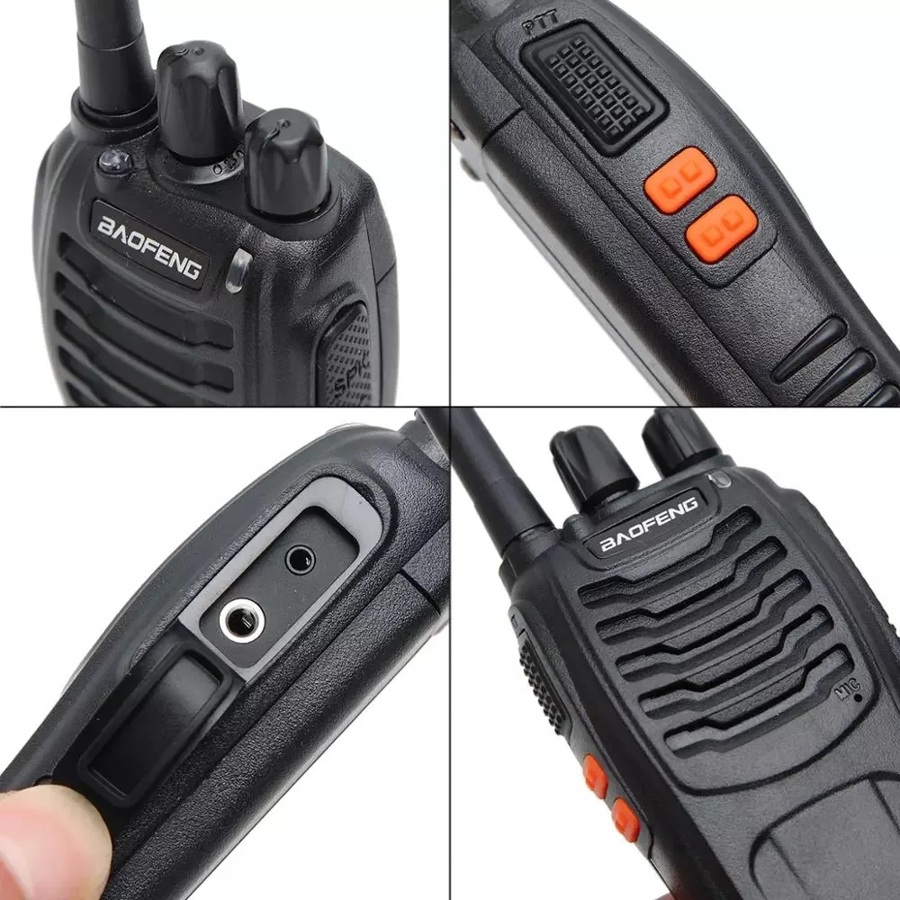 Baofeng BF‑88A Walkie‑Talkie FRS Frequency Handheld Two‑Way Radio for Hotel Construction Civil Outdoor Communication