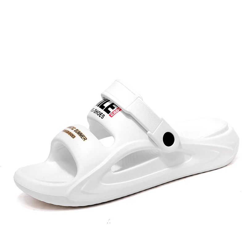 

Men's and women's sandals new large EVA platform slippers men's beach shoes Light fashion casual punk sandals men's shoes slides