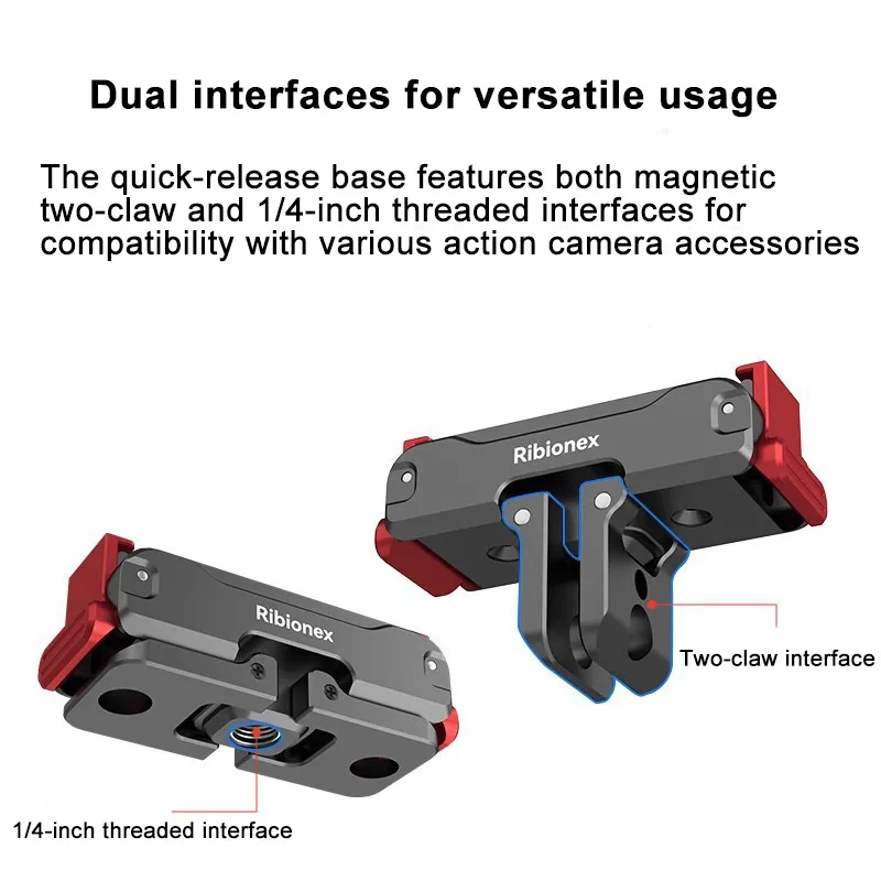 

Camera Magnetic Quick Release Adapter Mount for DJI Osmo Action 6 Camera Stand Mount Adapter for Action 6 Accessories