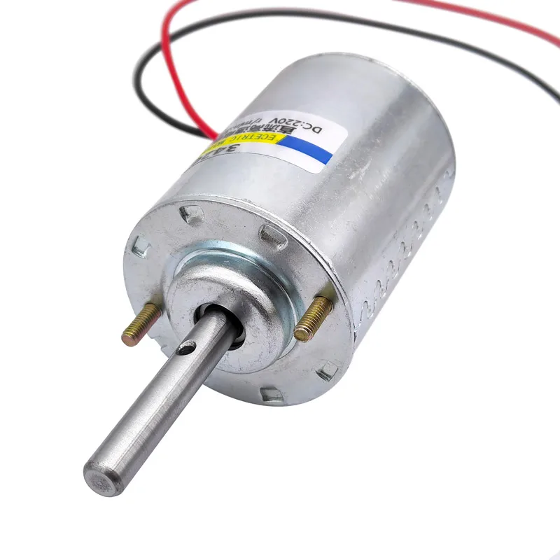 DC High Speed Motor 3420 DC220V DC12V DC110V Micro Electric Motor 3500RPM 13W For Cervical massager, Sweeping Robot, Spray