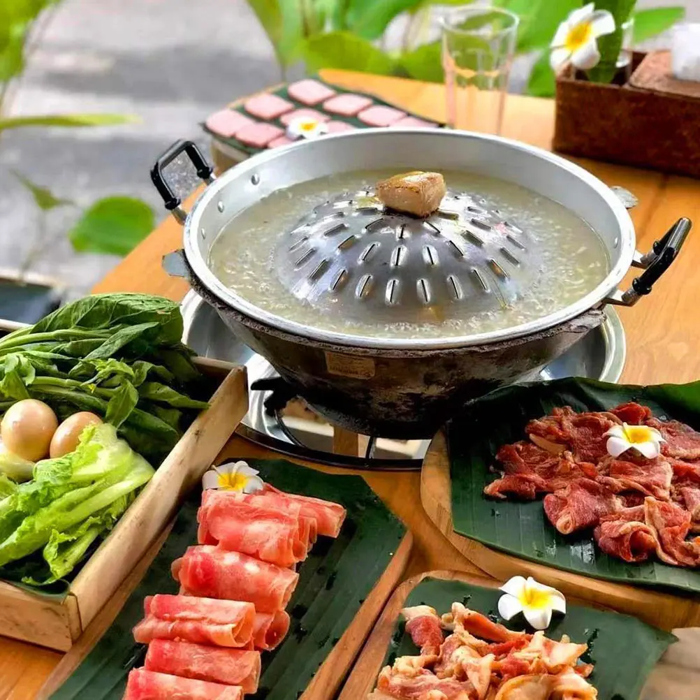 

Stainless Steel BBQ Grill Pan Portable Aluminum Plate for Outdoor Camping Picnic Reusable Grilling Tray Cook Fish Easy Storage