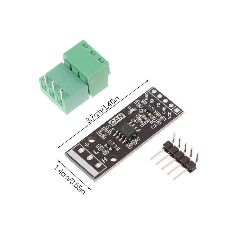 RS232 RS485 CAN To TTL Serial Port Converter Adapter Communication Module For Microcontroller MCU 3V To 5V TVS DB9