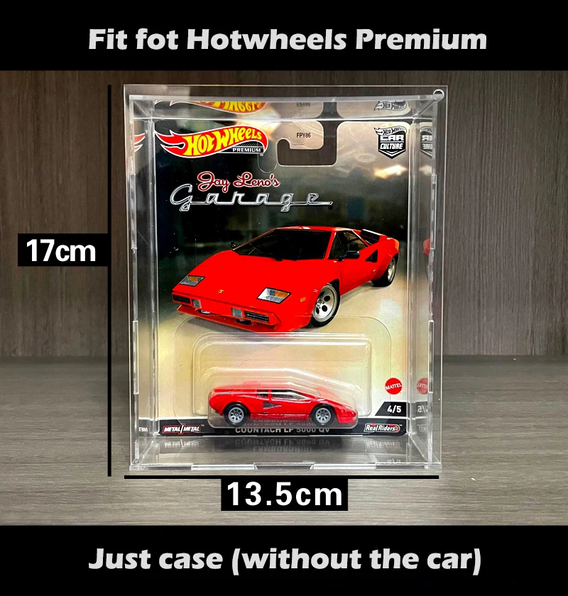 1/64 Model Cars Acrylic Display Case Fit for Mini Size MiniGT Tomica Required Assembly Proof Box Cabinet Toy Vehicles image 3