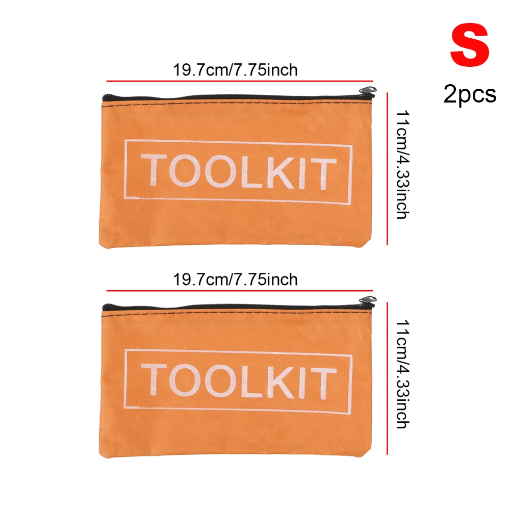 Multifunctionele draagbare tas Hardware Toolkits Kleine gereedschapstas Waterdichte organizer Hoge kwaliteit canvas Oxford opbergzakken met ritssluiting