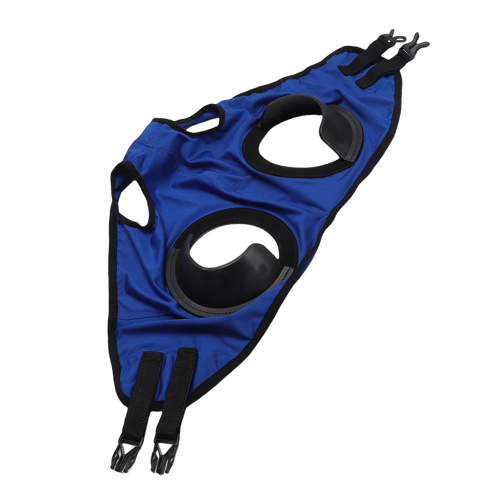 غطاء عين الحصان عالي التمدد من البوليستر المصنوع من جلد البولي يوريثان ومقاوم للرمال وقابل للتنفس لمستلزمات حزام الفروسية