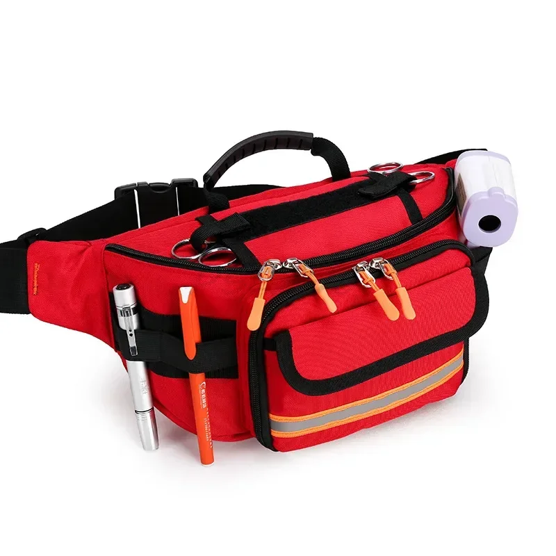 Medical Nylon Small Emergency Portable  Waist Bag  Survival Storage