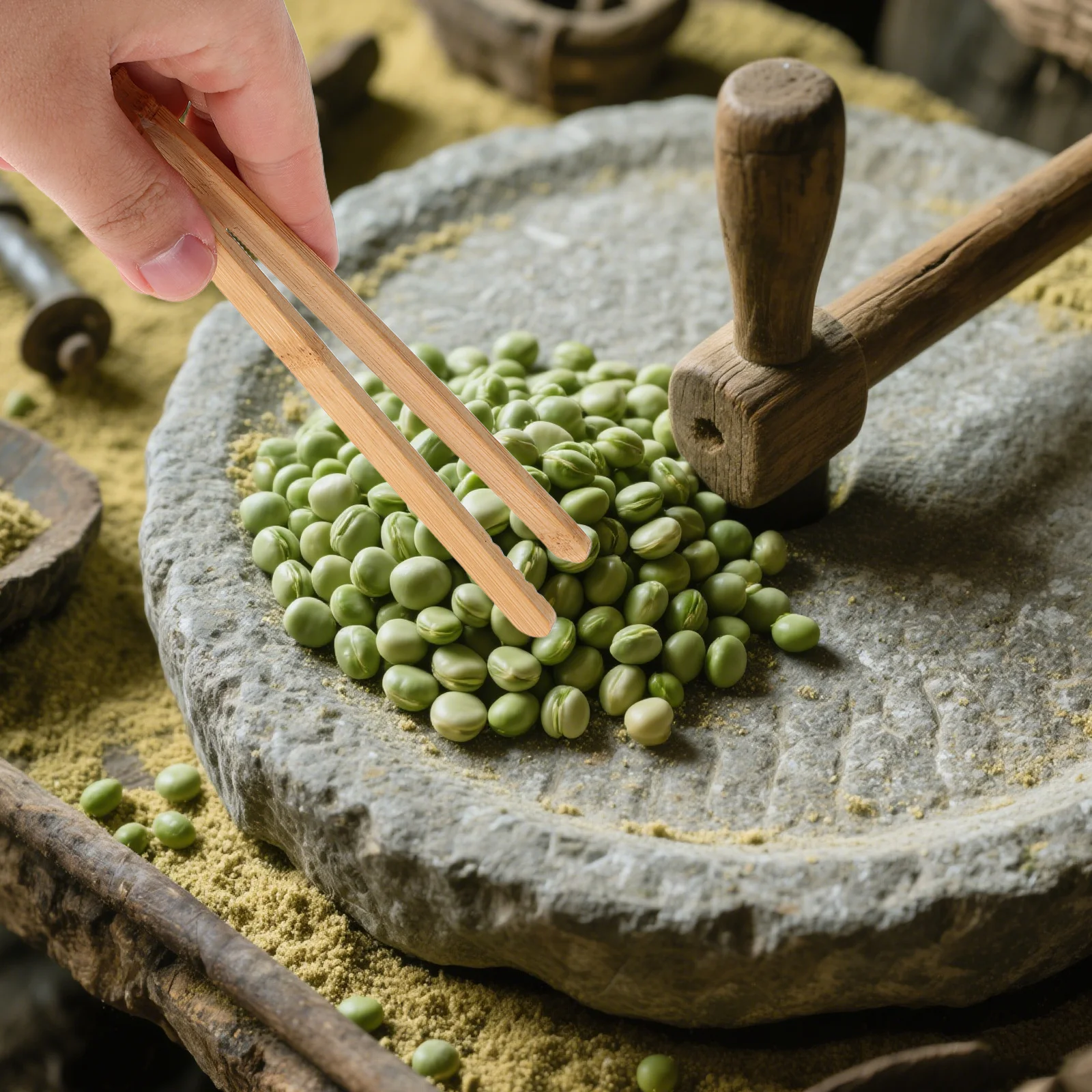 6 個のクラフトピンセット子供用木製トング手と目の調整微細運動制御教育活動感覚遊び機器