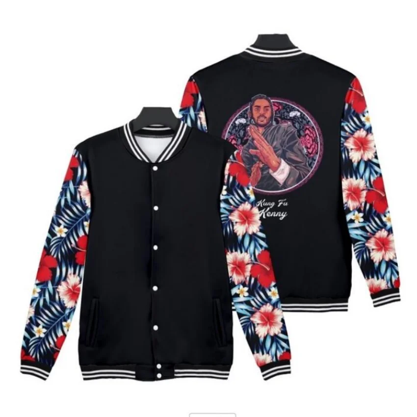 

Rapper Kendrick Lamar Baseball Jacket Men Bomber Jacket Outerwear Y2K Street Hip Hop Trend Varsity Baseball Uniform Coats