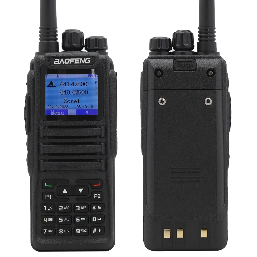 DM-1701 Dual Band UHF Walkie Talkie DM1701 Ham DMR Digitale Radio Handheld Walkie Talkie