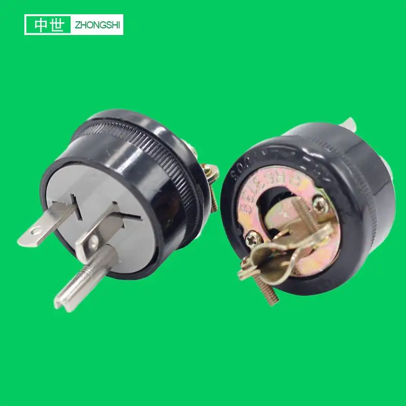 LK7001 Adapter NEMA 15A 125V 250V 20a AC Plug Easy DIY Industral Connector USA Rewirable Accessories Electrical inlets GOOD