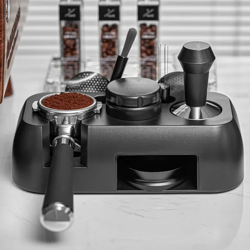 Universal ABS Espresso Tamper Holder Coffee Portafilter Rack Tamper Storage Base Coffeeware Coffee Tamper Station 51/53/54/58mm