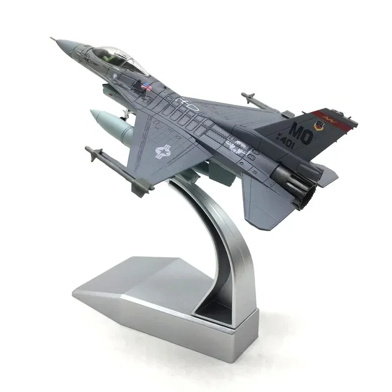 Nsmodel 1/100 Scale Model Toy USAF F-16 F16 F-16C F16C Fighter Aircraft Diecast Metal Plane Model Toy For Collection