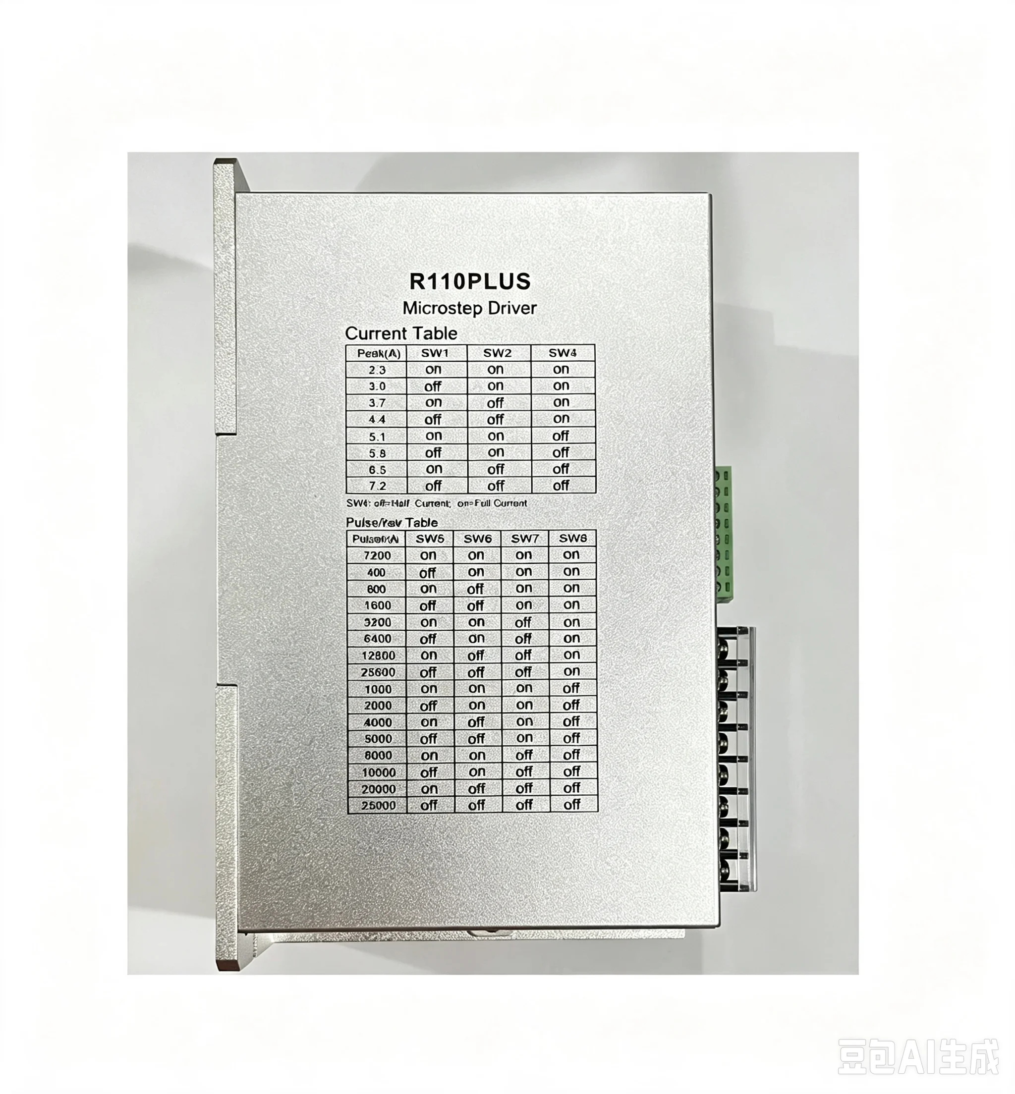 Nema42 5A R110PLUS Or LC2280D Digital 2 Phase Stepper Motor Driver 110-230V Stepper Motor Controller