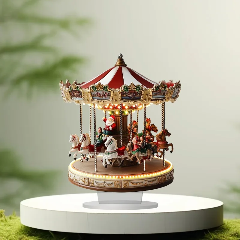 Carousel Acrylic Waterproof Wear Resistant Study Room Bedroom Living Room Office Desktop Decoration 2D
