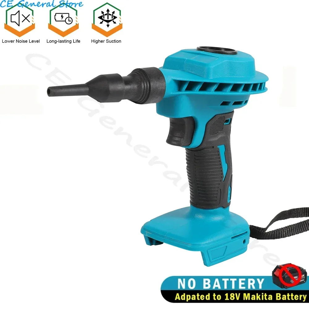 Cordless Air Duster Blower Electric Compressed Canned Air Spray Computer Keyboard Cleaning Power Tools For Makita 21V Battery