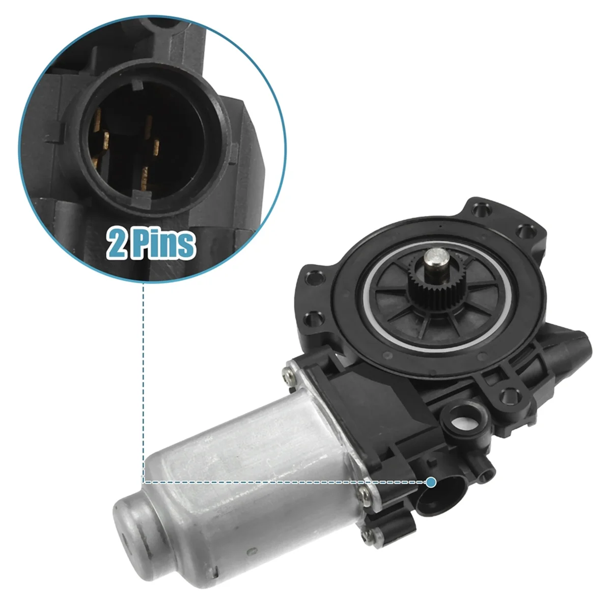 車の右側リア電気レギュレーターモーターアセンブリ、ヒュンダイソナタ用ウィンドウパワー、2.4l、3.3l、2006-2010、83460-3k001
