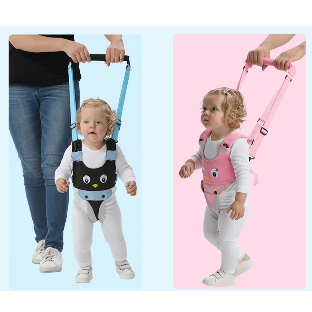 Cinghia da passeggio per bambini traspirante Cintura regolabile per l'apprendimento della cammina Cinghia di supporto per la vita del bambino Fascia per l'entrejambe rimovibile Facile da spento