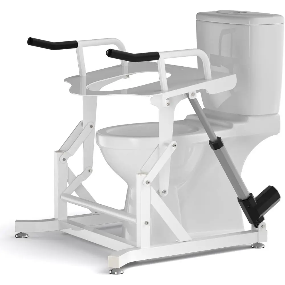 

HAR Electric Toilet Lit Seat - Powered Toilet Lit Seat Riser with Handles or Seniand Disabled - Electric Toilet Assist Sit to St