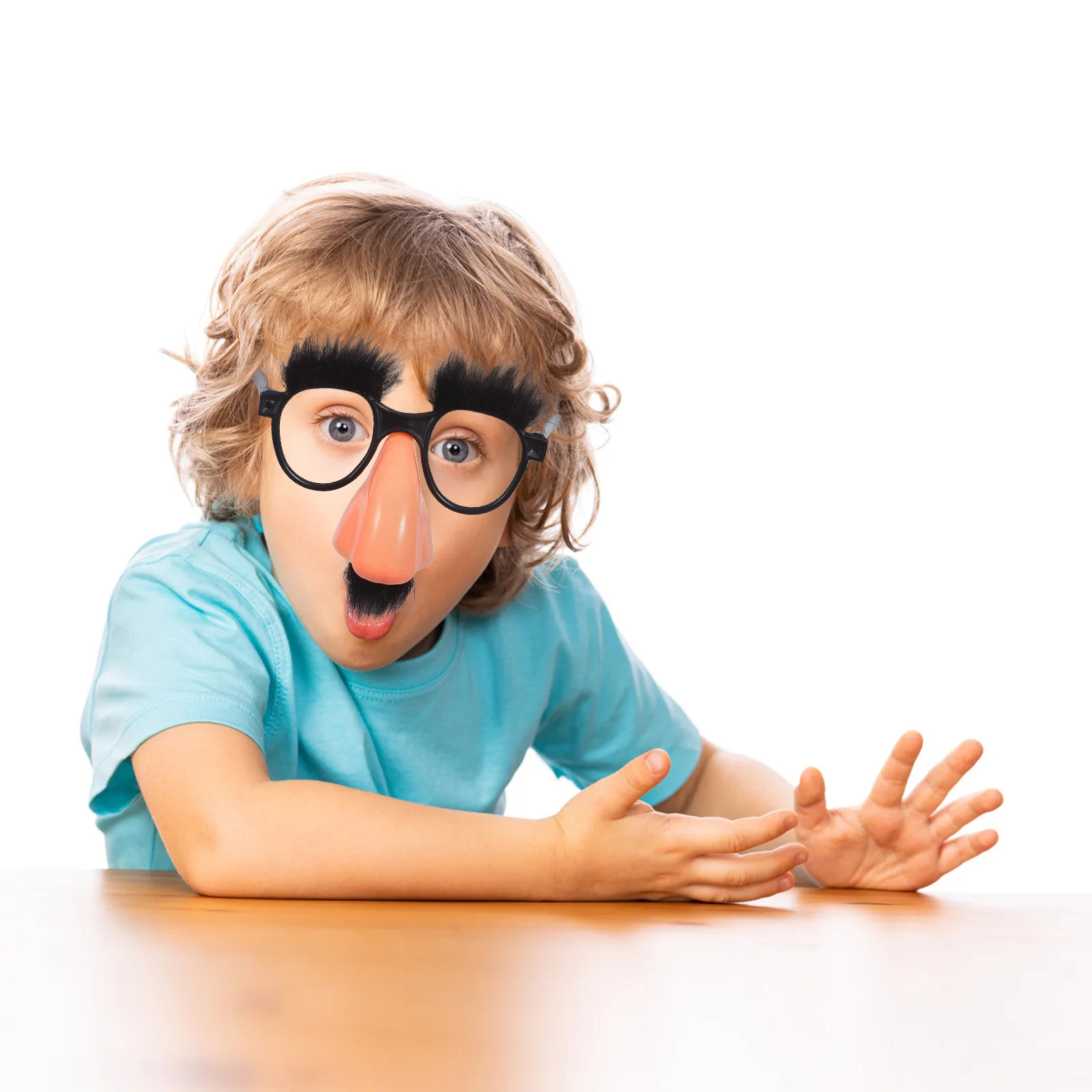 

4Pcs Halloween Party Glasses Big Nose Spring Eyeglasses Funny Prank Props for Costume Cosplay Festival Halloween Party Glasses