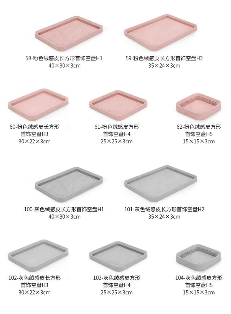 

Fabric Jewelry Display Tray for Bracelets Crystal Strings Beads DIY Accessories Storage plate Earrings Rings Brooch Organizer