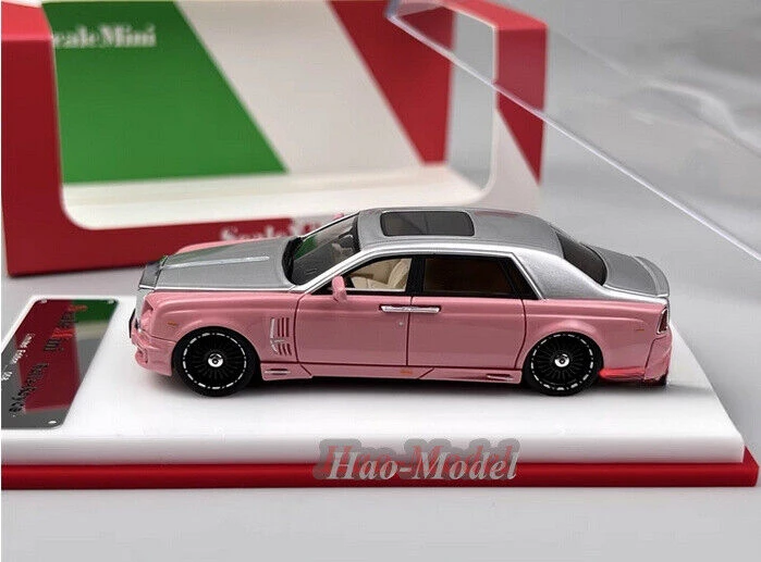 ScaleMini 1:64 For Rolls-Royce Phantom WALD Resin Car model Diecast Toys Boys Birthday Gifts Hobby Display Simulation Ornaments