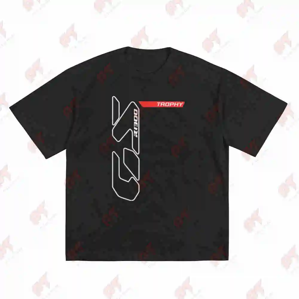 R 1300 GS Triple Logo Short Sleeve Tee 100% Cotton T-Shirt