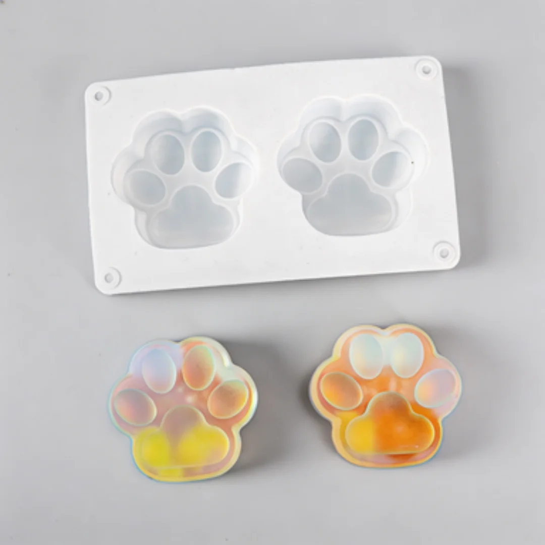 2-fach verbundene Katzenpfoten – Jewelry Making Mold Bewertung und Preis