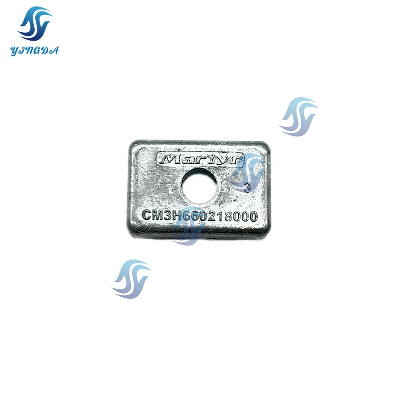 

Лодочный мотор 3H6-60218-0 3H6602180 3H6602180M, анод нижней коробки передач для подвесного двигателя Tohatsu Nissan 4HP 5HP 6HP