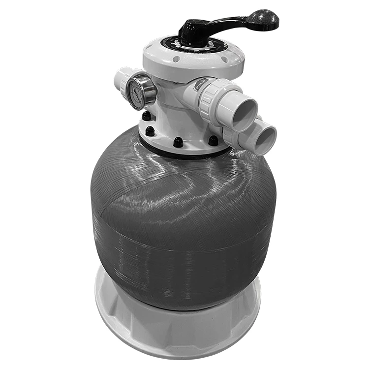 Swimming Pool Sand Tank Filter Circulating Water Treatment Equipment 24m/h Fish Pool Quartz Sand 1 Year Warranty